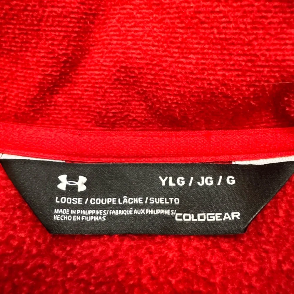 Under Armour Red ColdGear Pullover